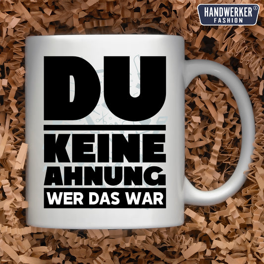 Handwerker Kaffeetasse bedruckt www.handwerkerfashion.de