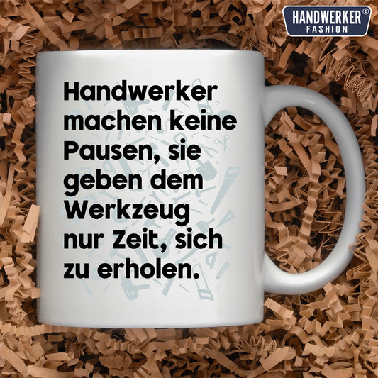 Handwerker Kaffeetasse bedruckt www.handwerkerfashion.de