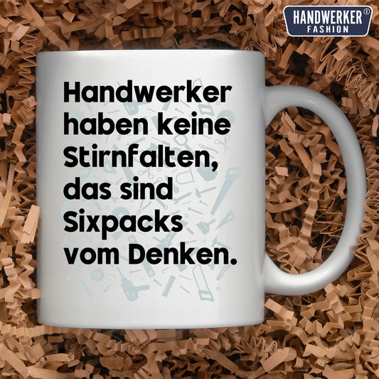 Handwerker Kaffeetasse bedruckt www.handwerkerfashion.de