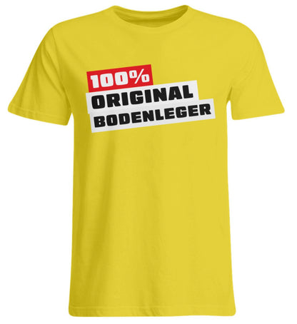 100 % Bodenleger - Handwerker Übergrößenshirt - Handwerkerfashion