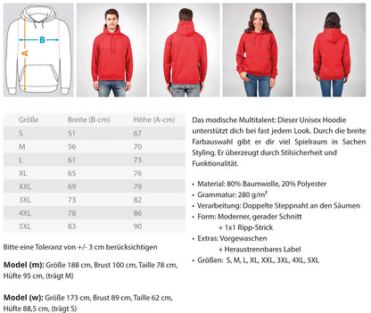 100 % Fliesenleger - Unisex Kapuzenpullover Hoodie - Handwerkerfashion