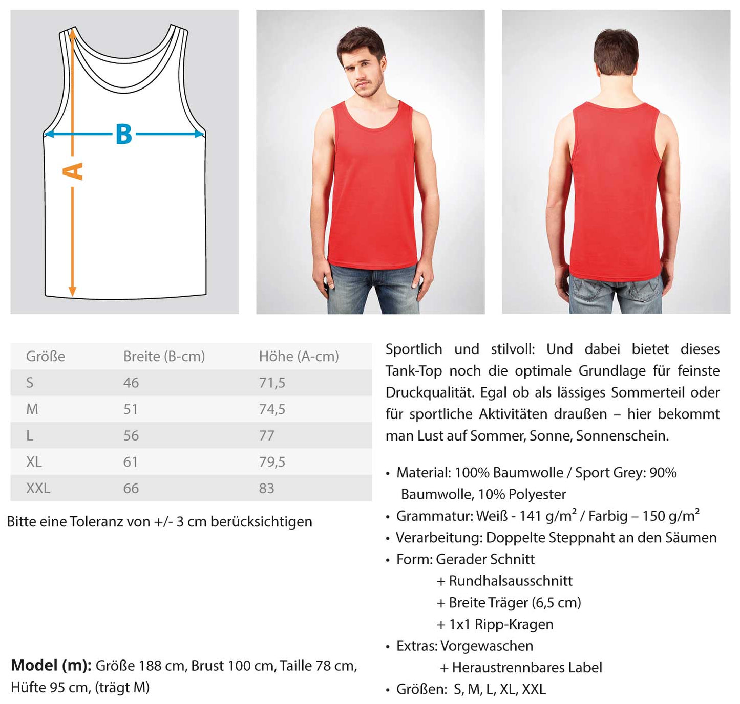 Betonbauer - Herren Tanktop €22.95 Handwerkerfashion