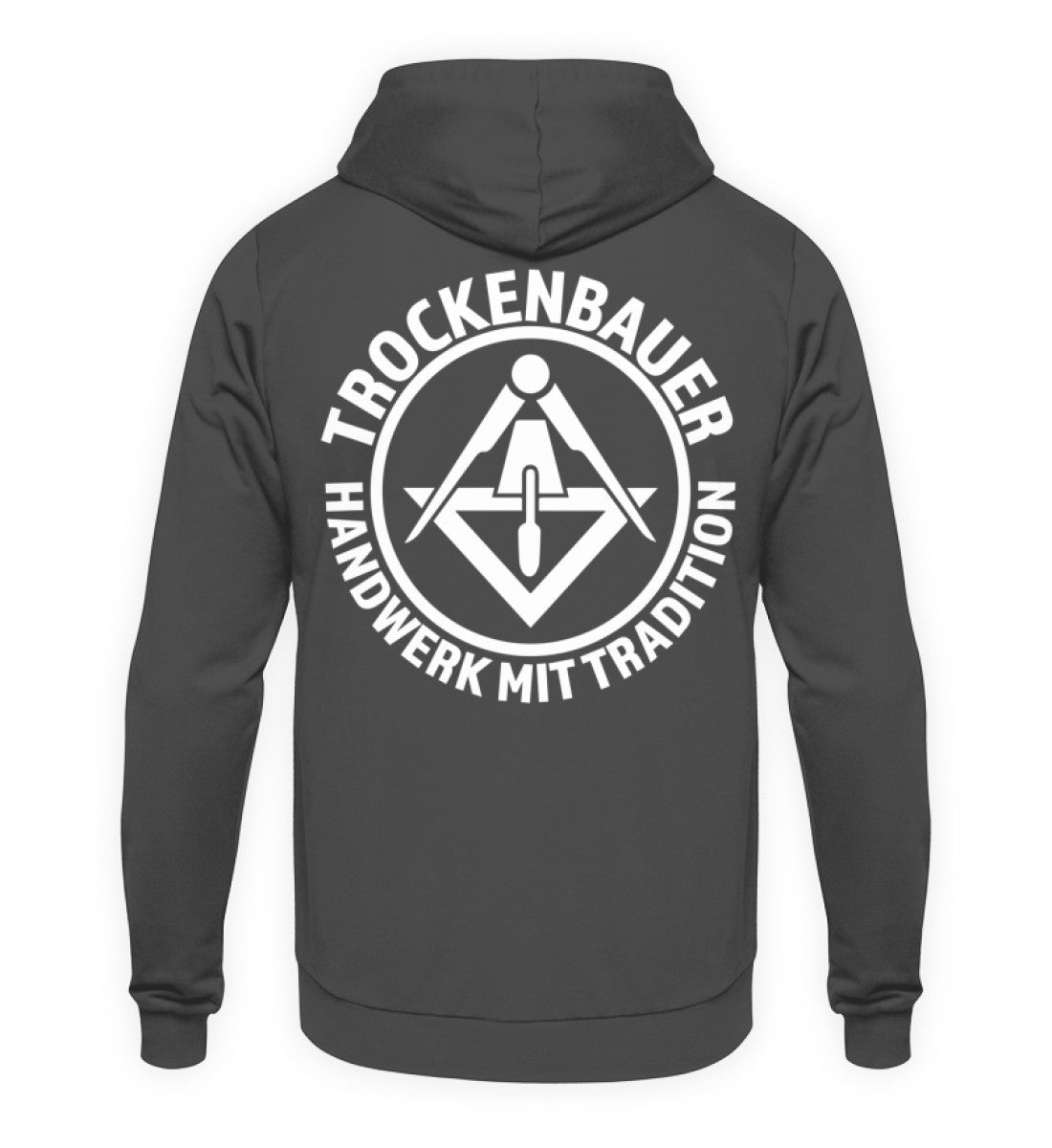 Trockenbauer - Hoodie Rückendruck €39.95 Handwerkerfashion