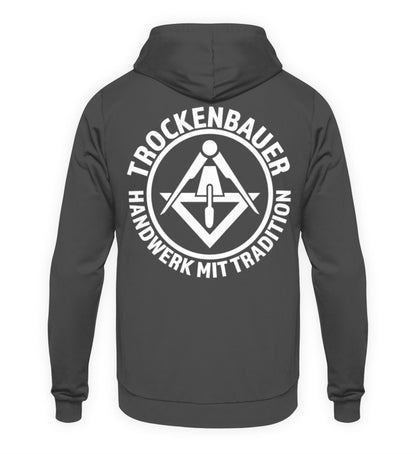 Trockenbauer - Hoodie Rückendruck €39.95 Handwerkerfashion