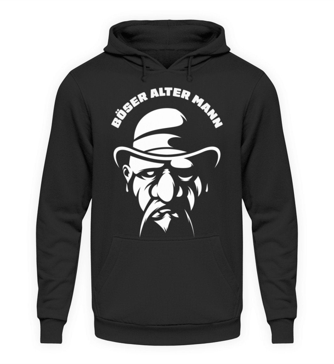 Böser alter Mann Herren Hoodie www.handwerkerfashion.de